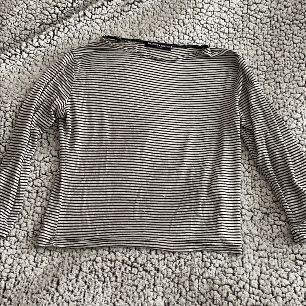 Brandy Melville Stripped Long Sleeve